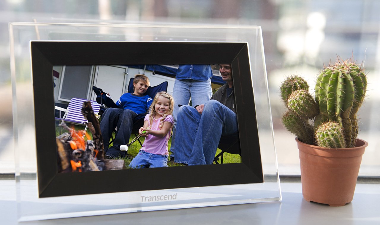 Amazon | Transcend デジタルフォトフレーム T.photo 710C クリア