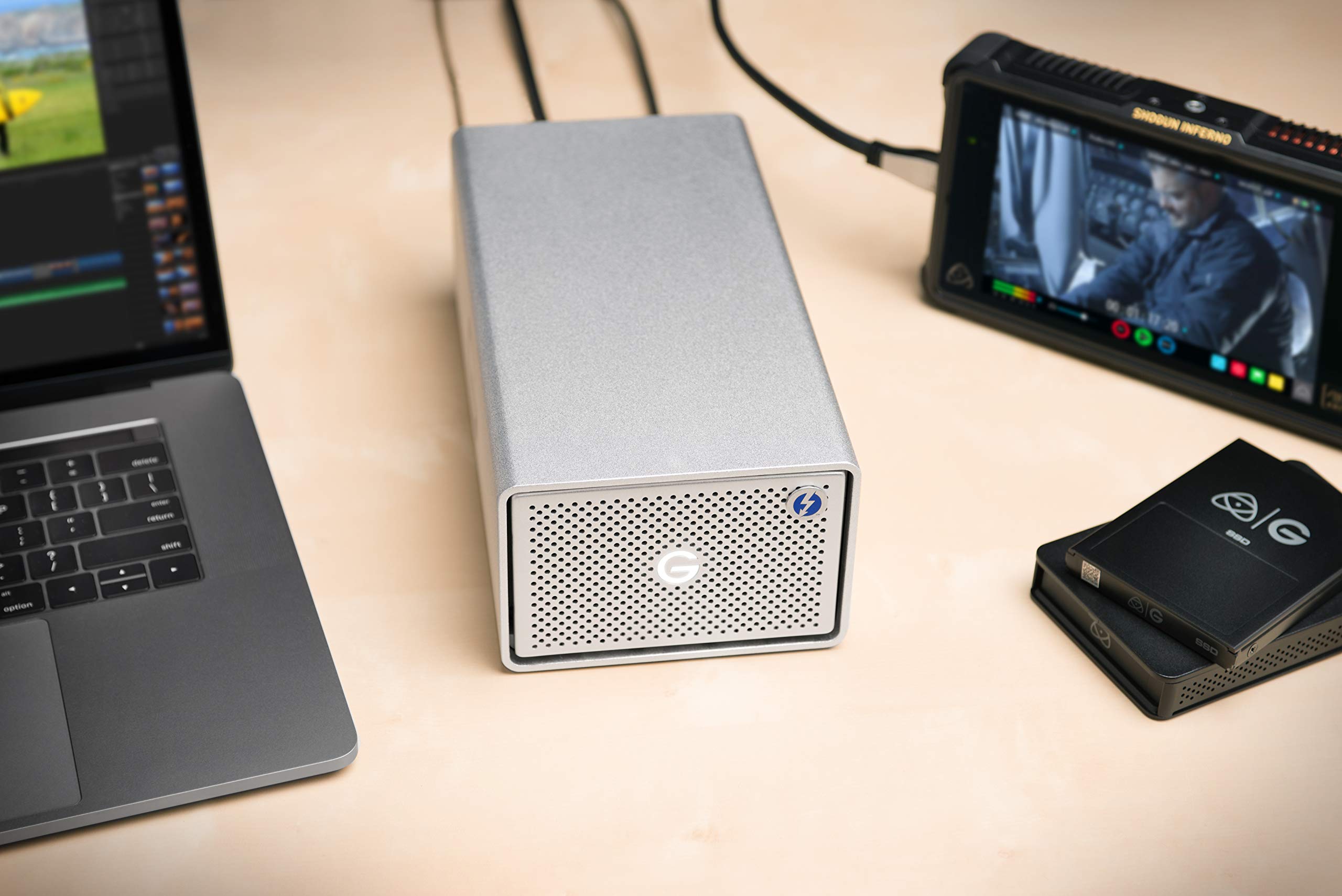 Amazon | G-Technology G-RAID with Thunderbolt 3 External Drive