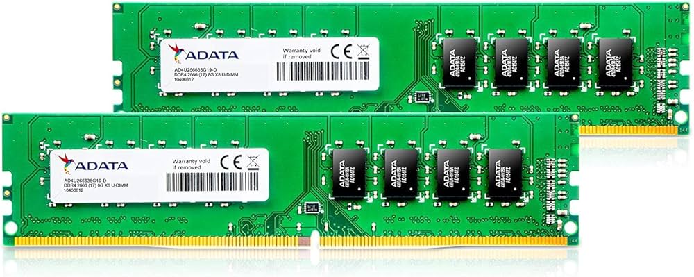Amazon | ADATA DDR4-2666MHz CL19 288Pin Unbuffered DIMM