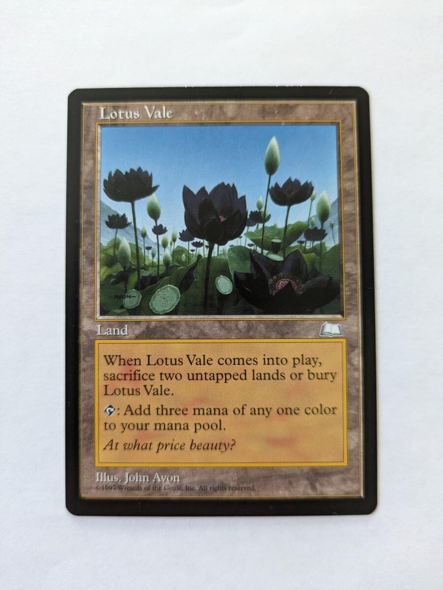 ウルトラプロ公式 ライフカウンター 水蓮の谷間 未開封 Lotus mtg 水蓮の