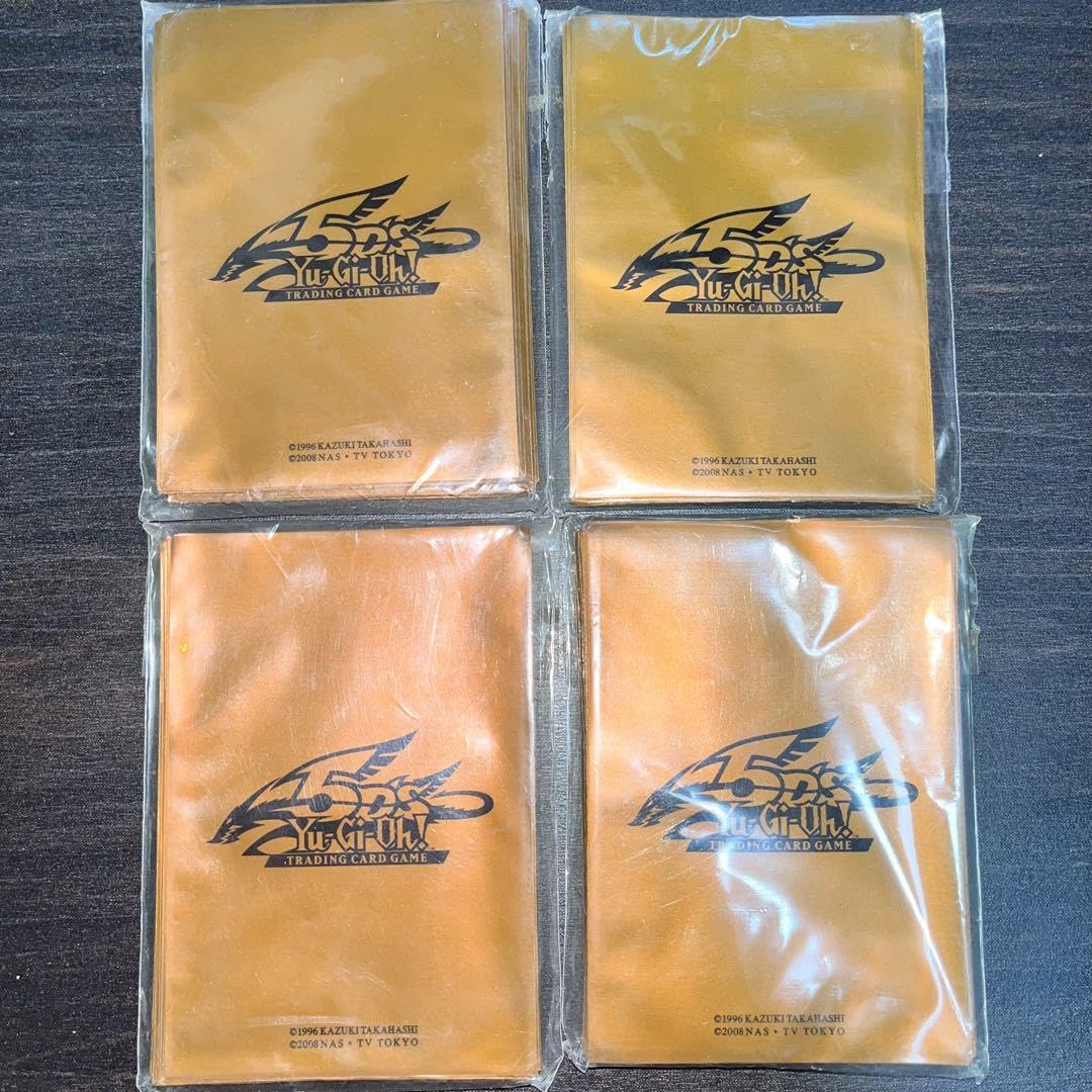 Amazon.co.jp: 海外限定遊 戯 王 スリーブ 5D's tin缶 ブロンズ 40枚×4