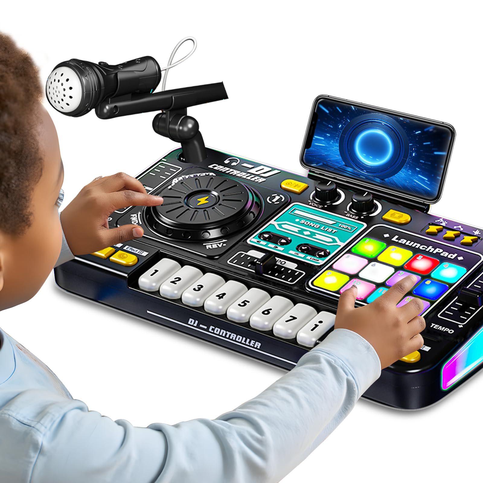 Amazon.com: Kids DJ Mixer Controller Table Musical Toy Electronic
