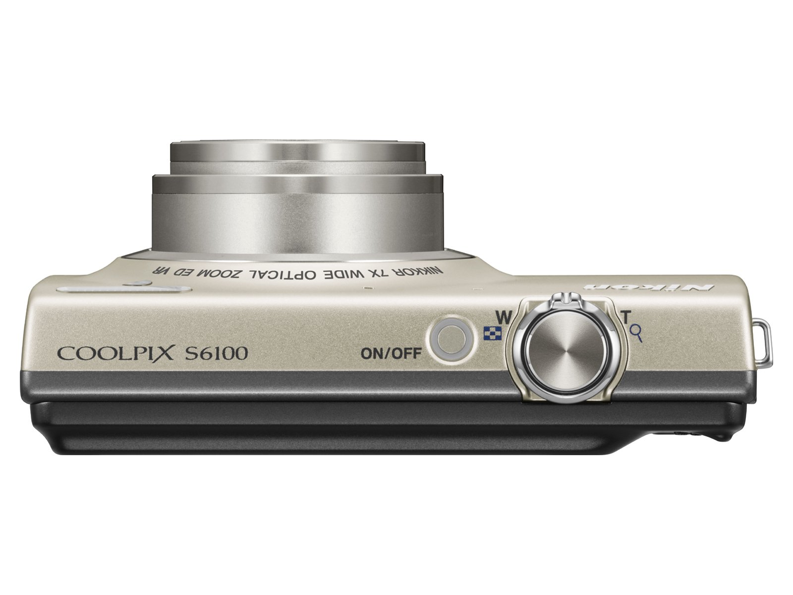 Amazon | NikonデジタルカメラCOOLPIX S6100 シャンパンシルバー