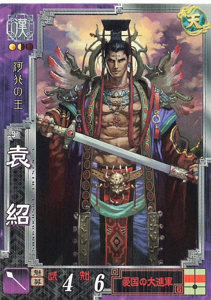 Amazon.co.jp: 三国志大戦3 TCG 袁紹 本初 漢045 R : おもちゃ