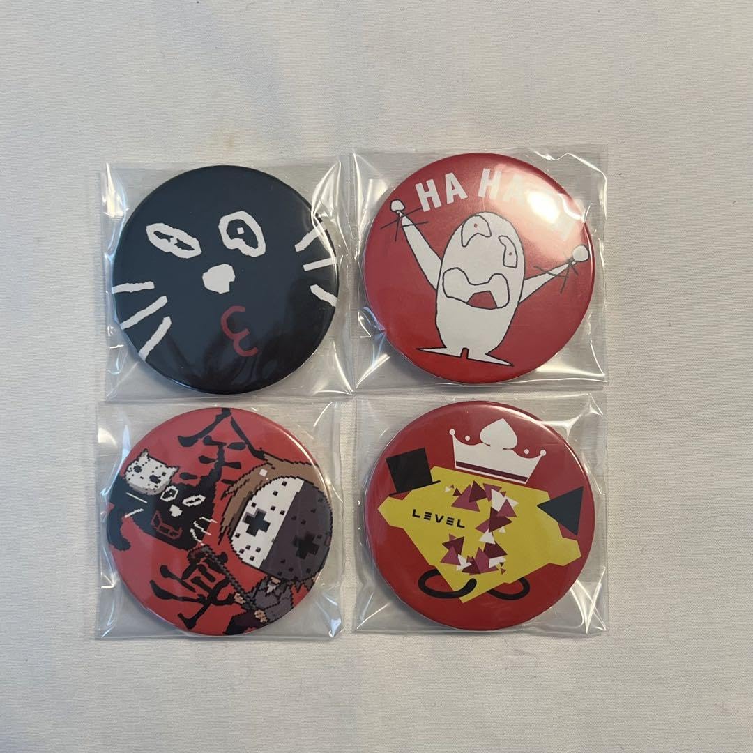 Amazon.co.jp: ゲーム実況者 キヨ 缶バッジ TOP4 LEVEL3 まとめ売り