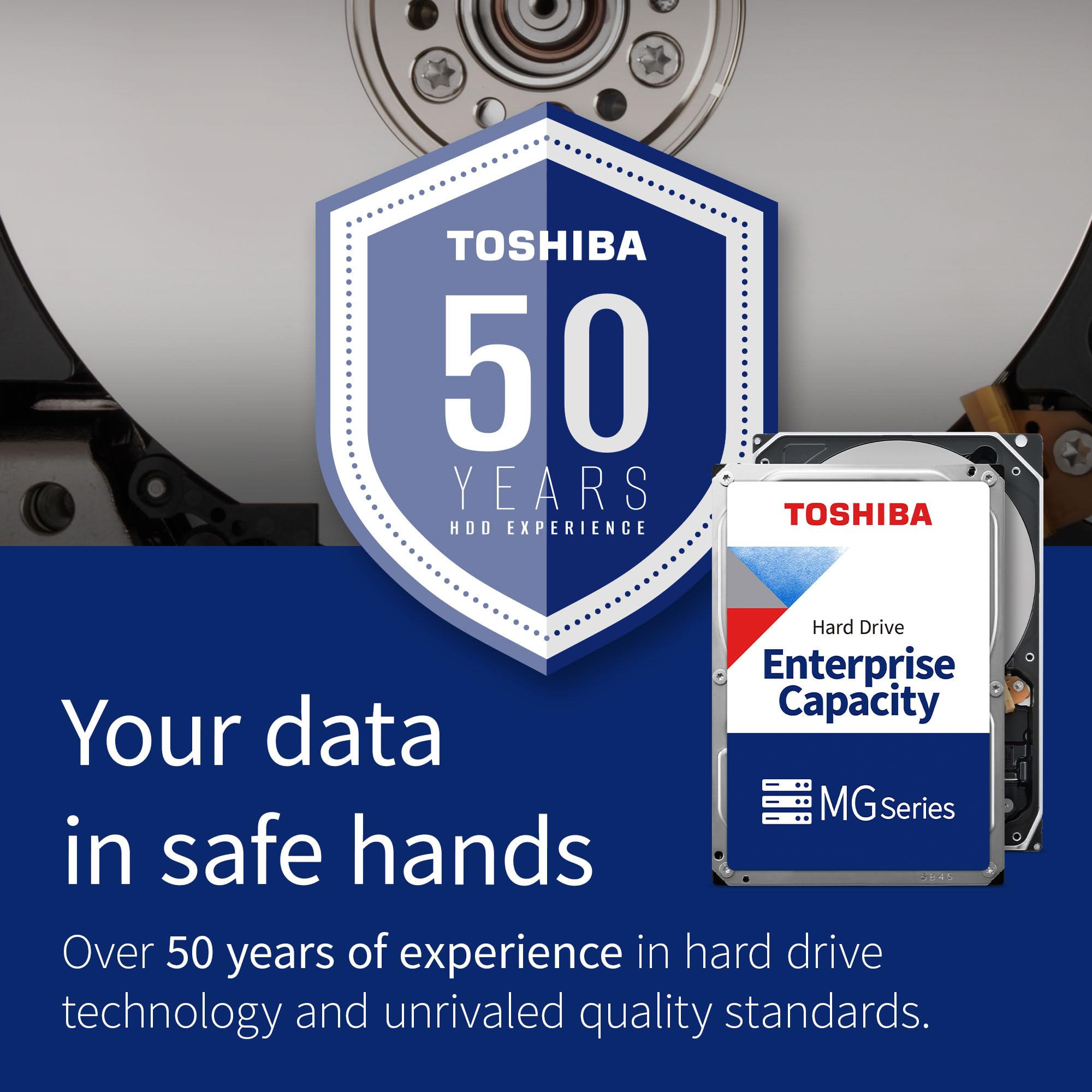 Amazon.com: Toshiba 22TB Enterprise Internal Hard Drive – MG
