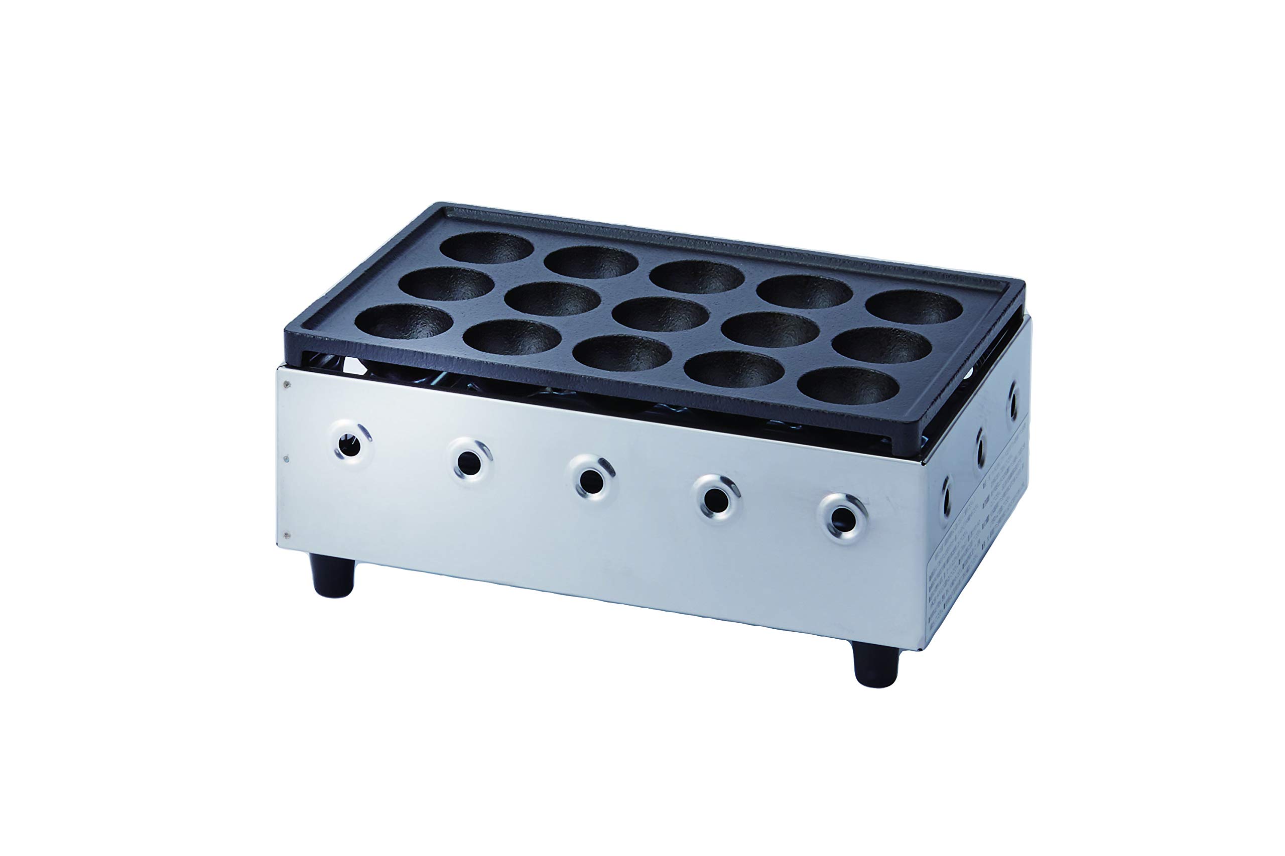 Amazon.co.jp: 山岡金属工業 ヤマキン ガスたこ焼き器「こだま」都市