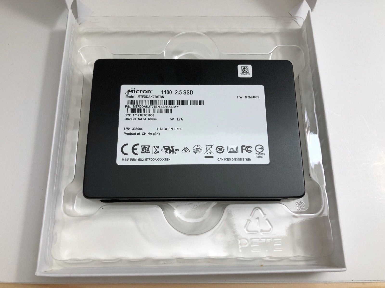 Amazon.com: Micron 2TB 3D NAND SATA 2.5 Inch Internal SSD - Boxed