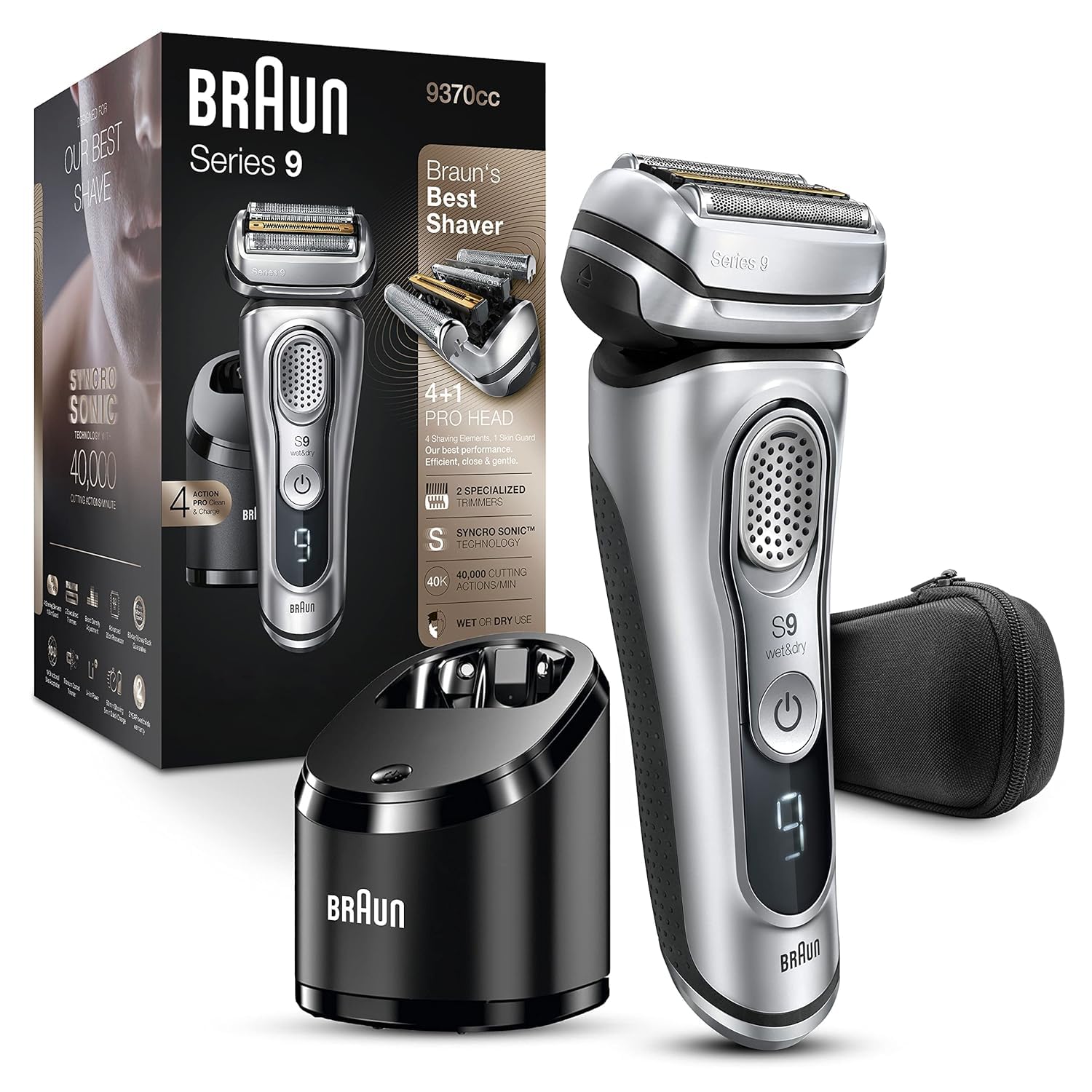 Amazon | Braun Electric Shaver, Series 9 9290cc Men's Electric
