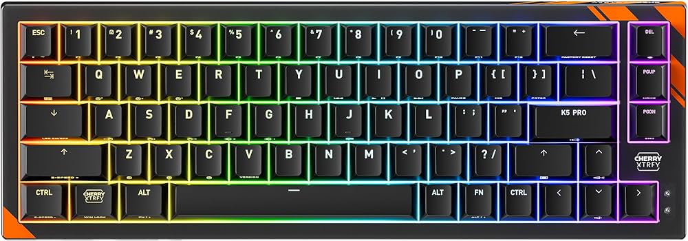 Amazon | CHERRY XTRFY K5 Pro TMR 有線磁気キーボード TMR磁気