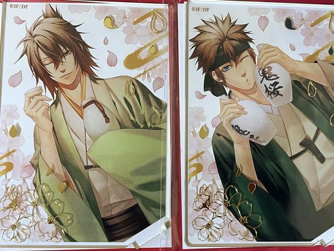 Amazon.co.jp: 薄桜商店 薄桜鬼 アクスタ 沖田総司 永倉新八 : ホビー