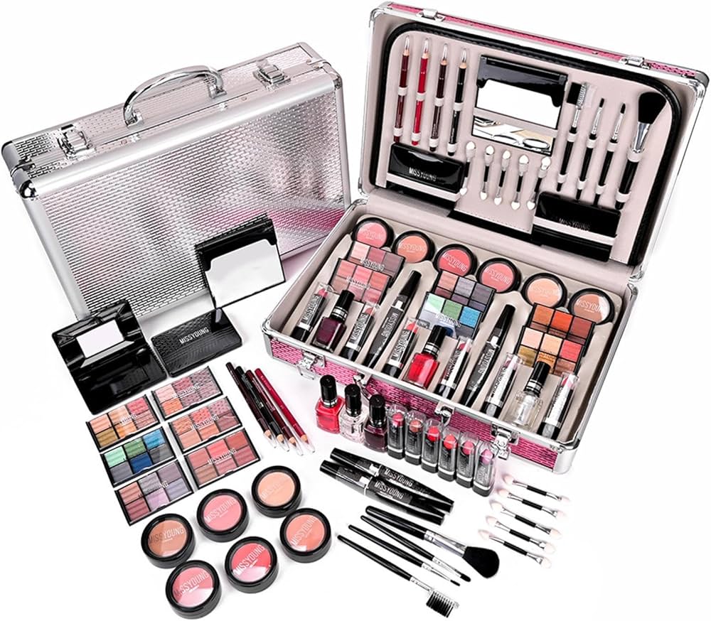 Amazon.co.jp: フル美容メイクアップ化粧品セット 68点セット