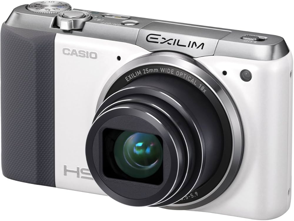Amazon | CASIO デジタルカメラ EXILIM 1610万画素 18倍 ホワイト EX
