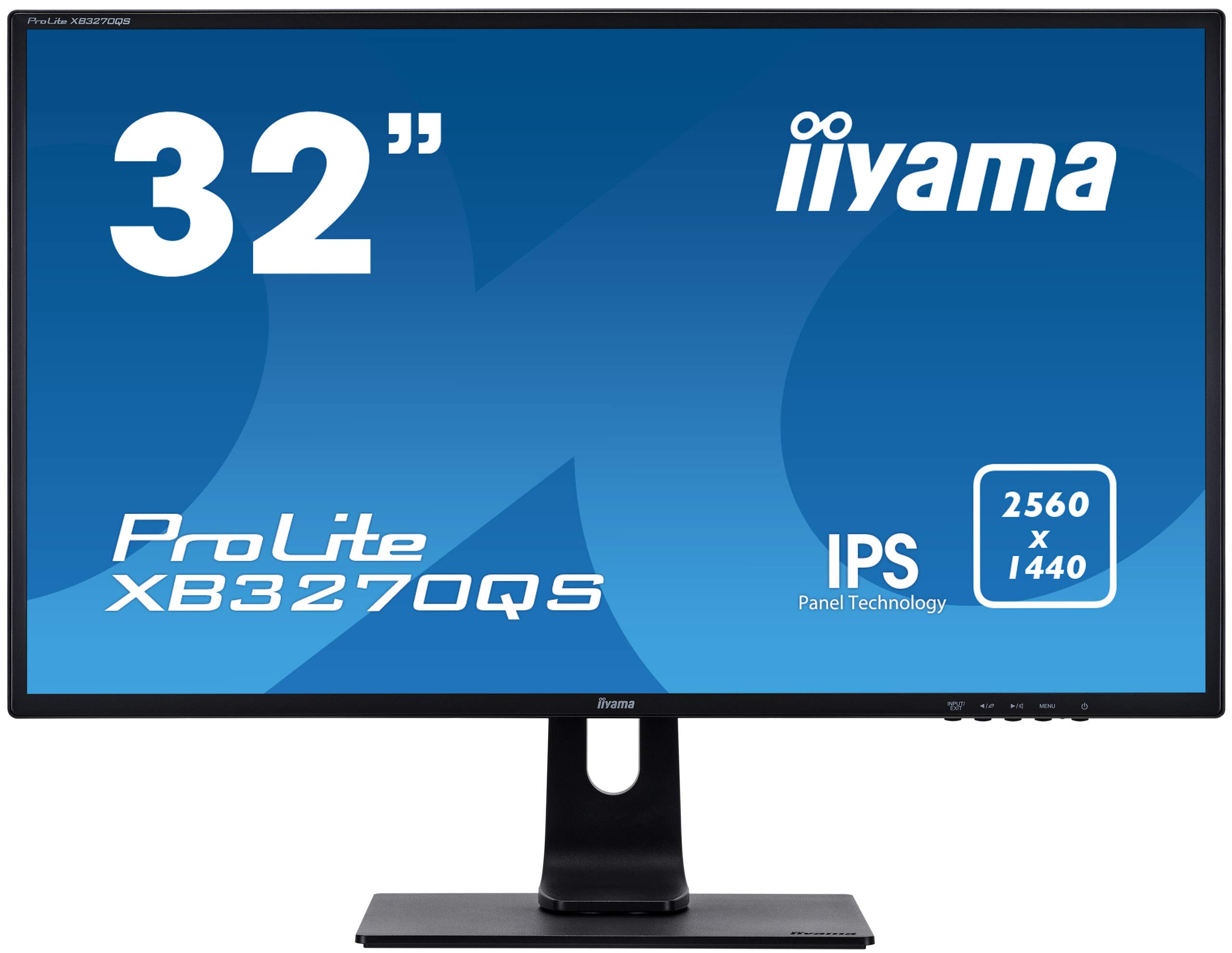 Amazon.co.jp: iiyama WQHD モニター ディスプレイ XB3270QS-B1 (31.5