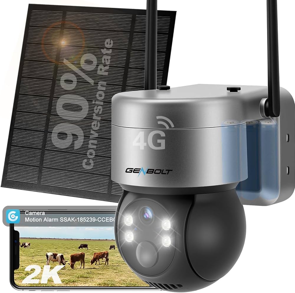 Amazon.co.jp: 【4G LTE通信・完全無線】防犯カメラ 屋外 ソーラー