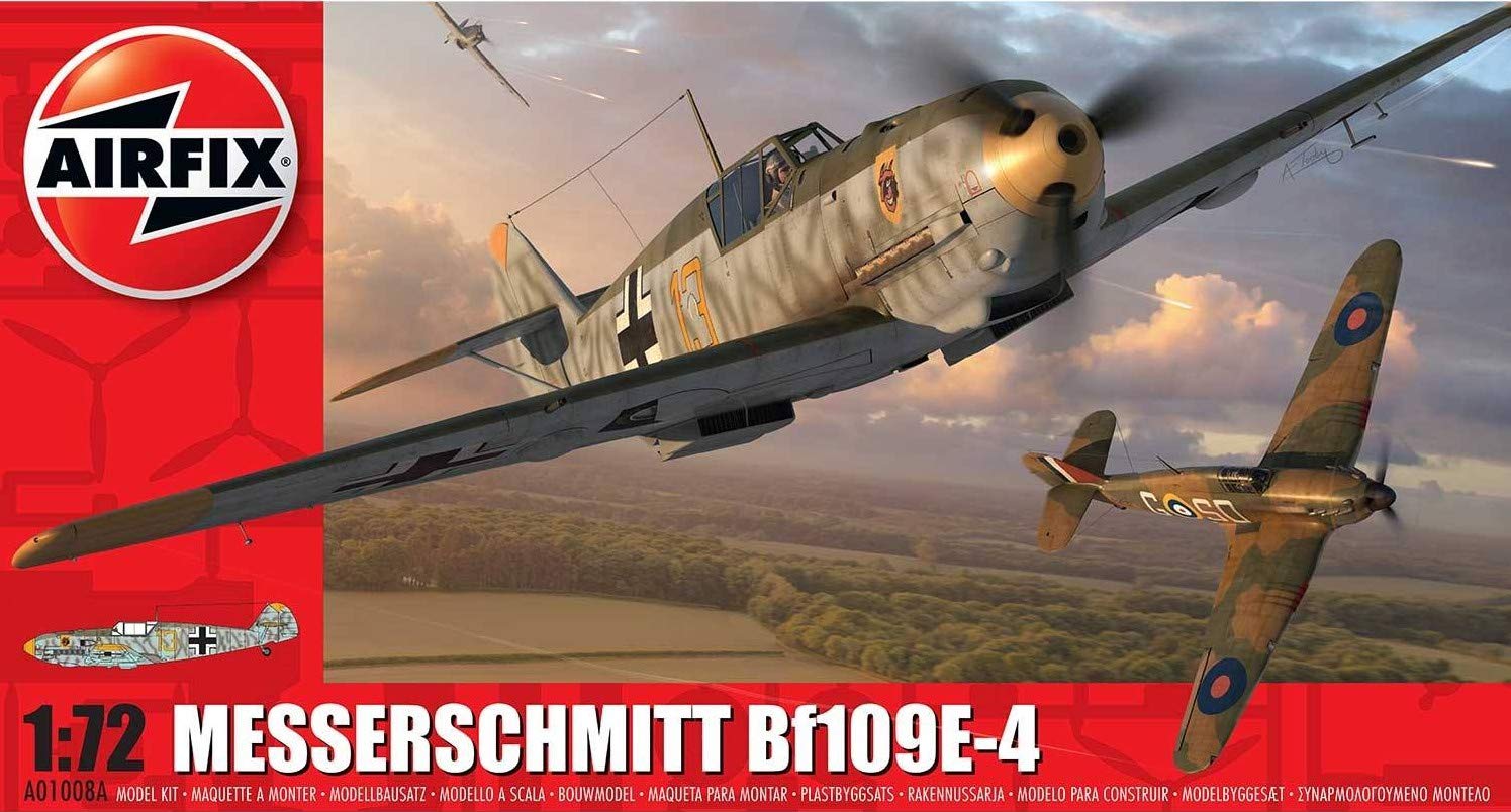 Amazon | エアフィックス 1/72 メッサーシュミット BF109E-4 01008