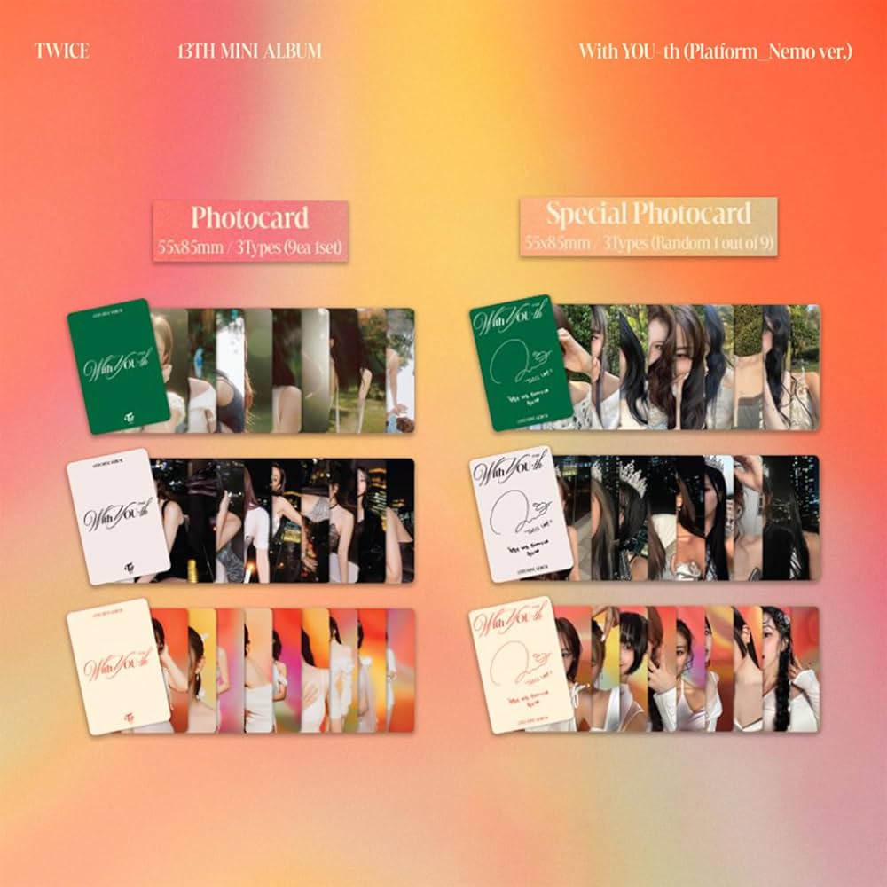 Amazon.co.jp: TWICE - 13thミニアルバム [With YOU-th] (ネモVer