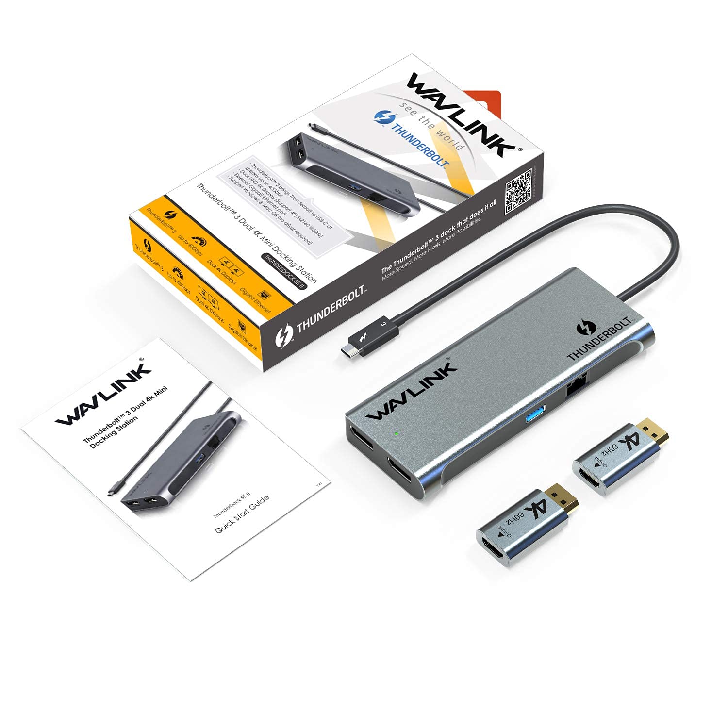 Amazon.co.jp: WAVLINK thunderbolt 3 ドッキングステーション