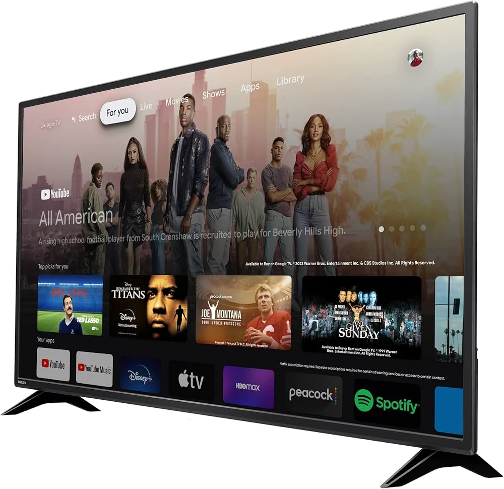Amazon.com: Philips 55-Inch Class 4K 2160p Smart LED TV HDR Game