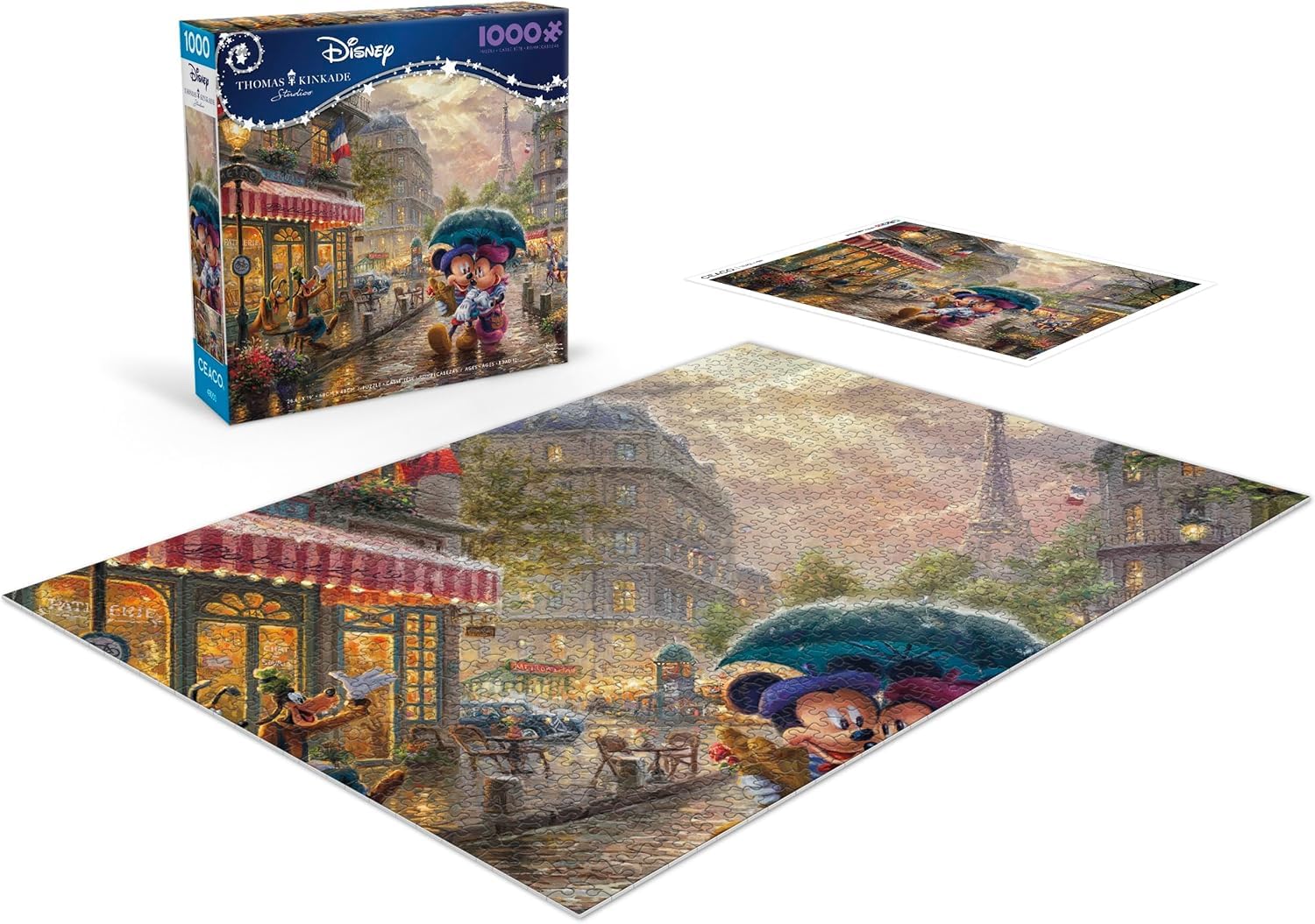 Amazon | Ceaco - トーマス・キンケード - ディズニー - パリの