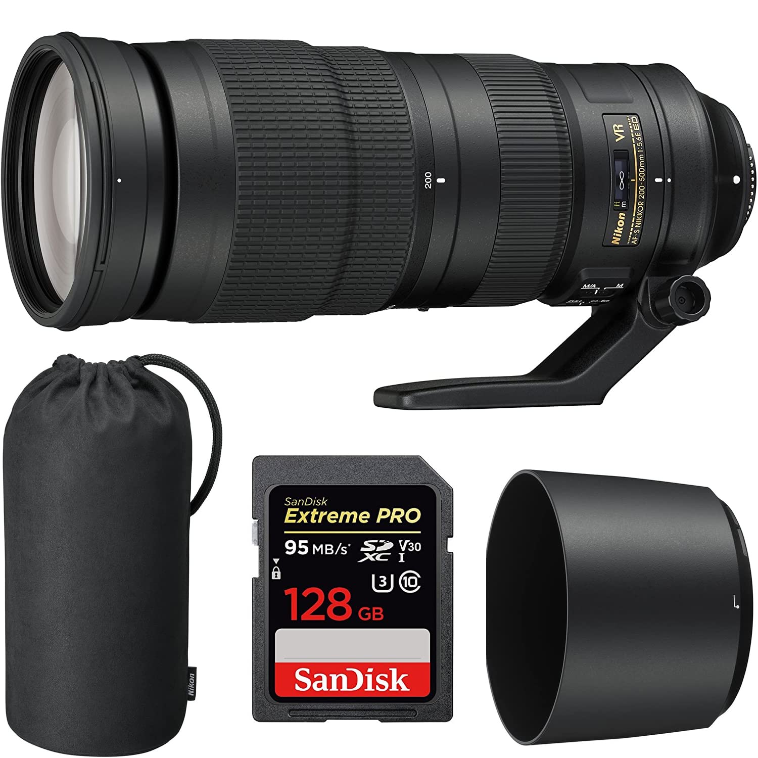 Amazon.com : Nikon (20058) 200-500mm f/5.6E ED VR AF-S NIKKOR Zoom