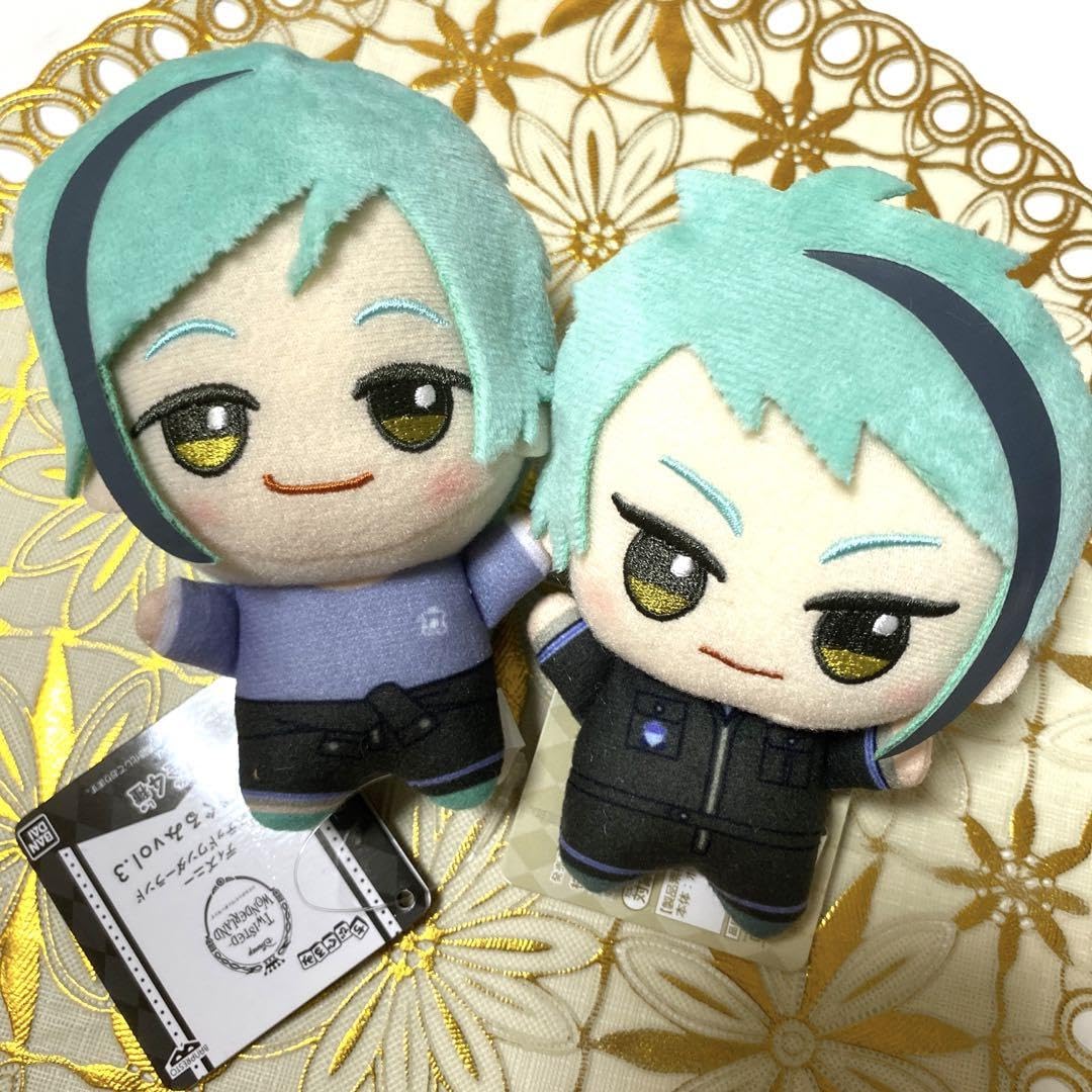 Amazon.co.jp: ツイステ ちびぐるみ フロイド ジェイド ぬいぐるみ