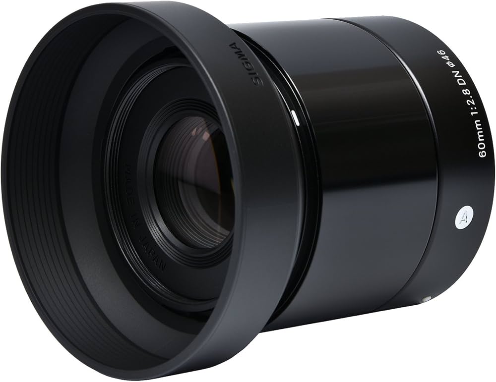 Amazon.co.jp: SIGMA 単焦点望遠レンズ Art 60mm F2.8 DN ブラック