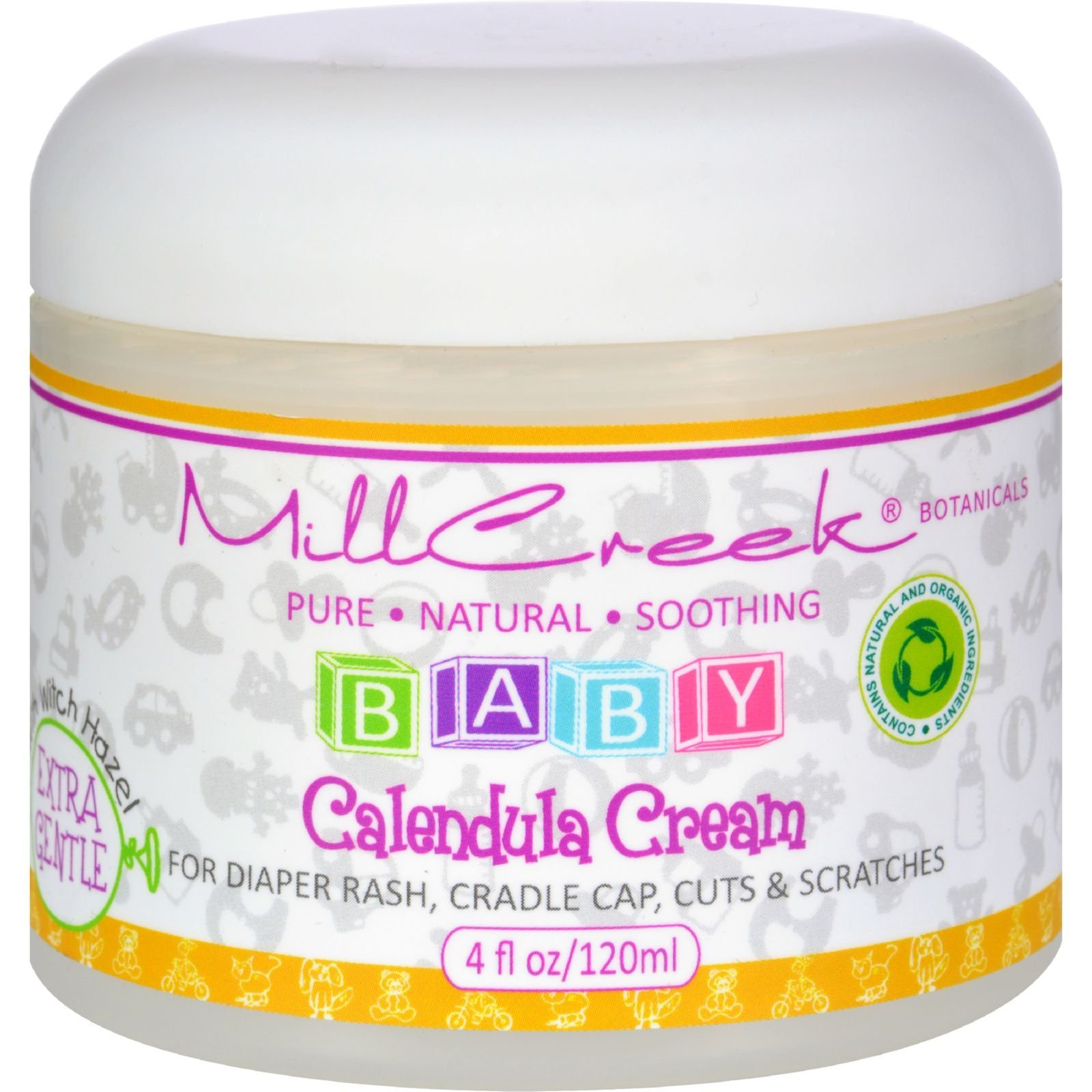 Amazon.com: Mill Creek Baby Calendula Cream with Witch Hazel - 4