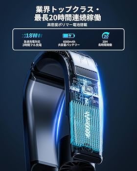 Amazon | 【2025全機能最強モデル Kazekara・X-Zero】ネッククーラー