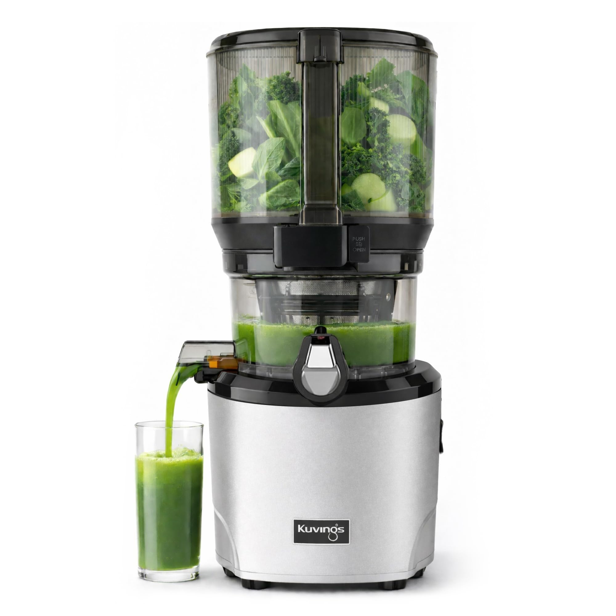 Amazon.com: Kuvings AUTO10 Cold Press Juicer Silver - Hands-Free