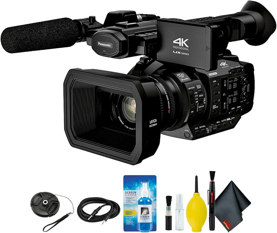 Amazon.com : Panasonic AG-UX180 4K Premium Professional Camcorder