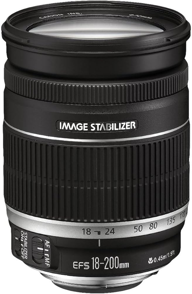 Amazon.co.jp: Canon 望遠ズームレンズ EF-S18-200mm F3.5-5.6 IS APS