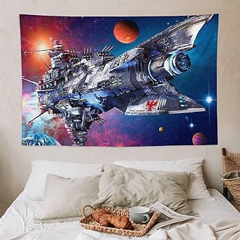 Amazon.co.jp: 宇宙戦艦ヤマト (19) タペストリー ポスター 壁掛け絵画
