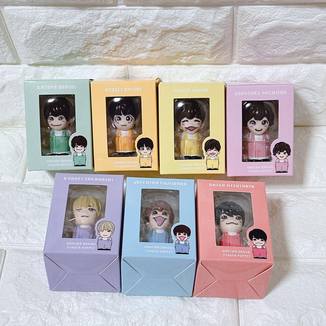 なにわ男子 指人形 7人 なにわ男子 指人形 7体セット 全種 コンプリート