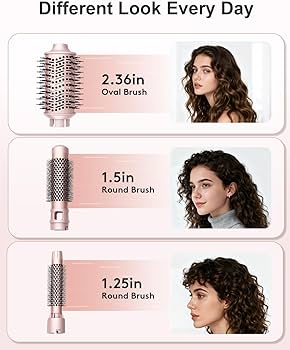 Amazon.com : Nimmu Blow Dryer Brush Set, 5-in-1 Hot Air Brush Set