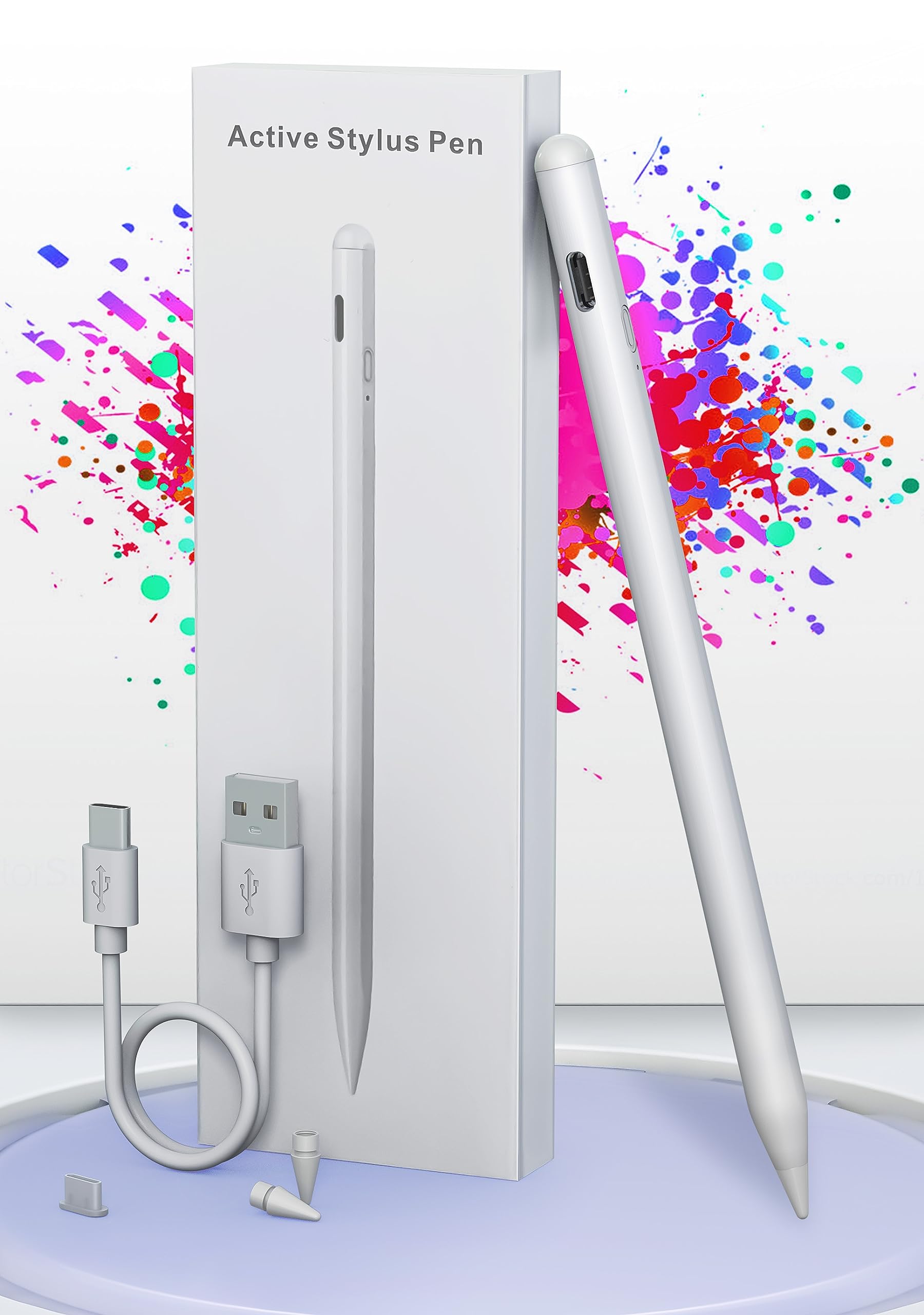 Amazon | iPad タッチペン 第11世代対応 2025 最新型/傾き感知/磁気