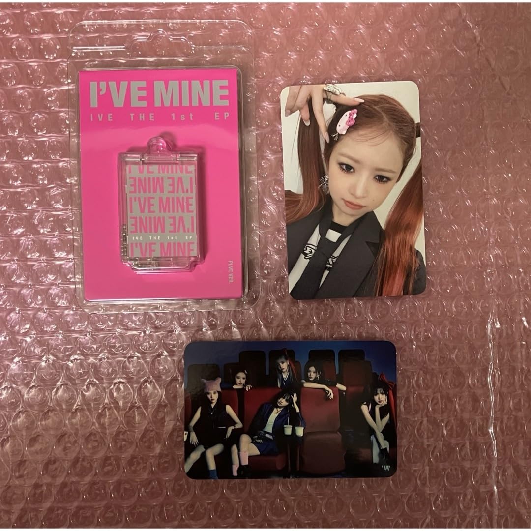 Amazon.co.jp: IVE レイ トレカ I'VE MINE PLVE ver. ケース付きセット