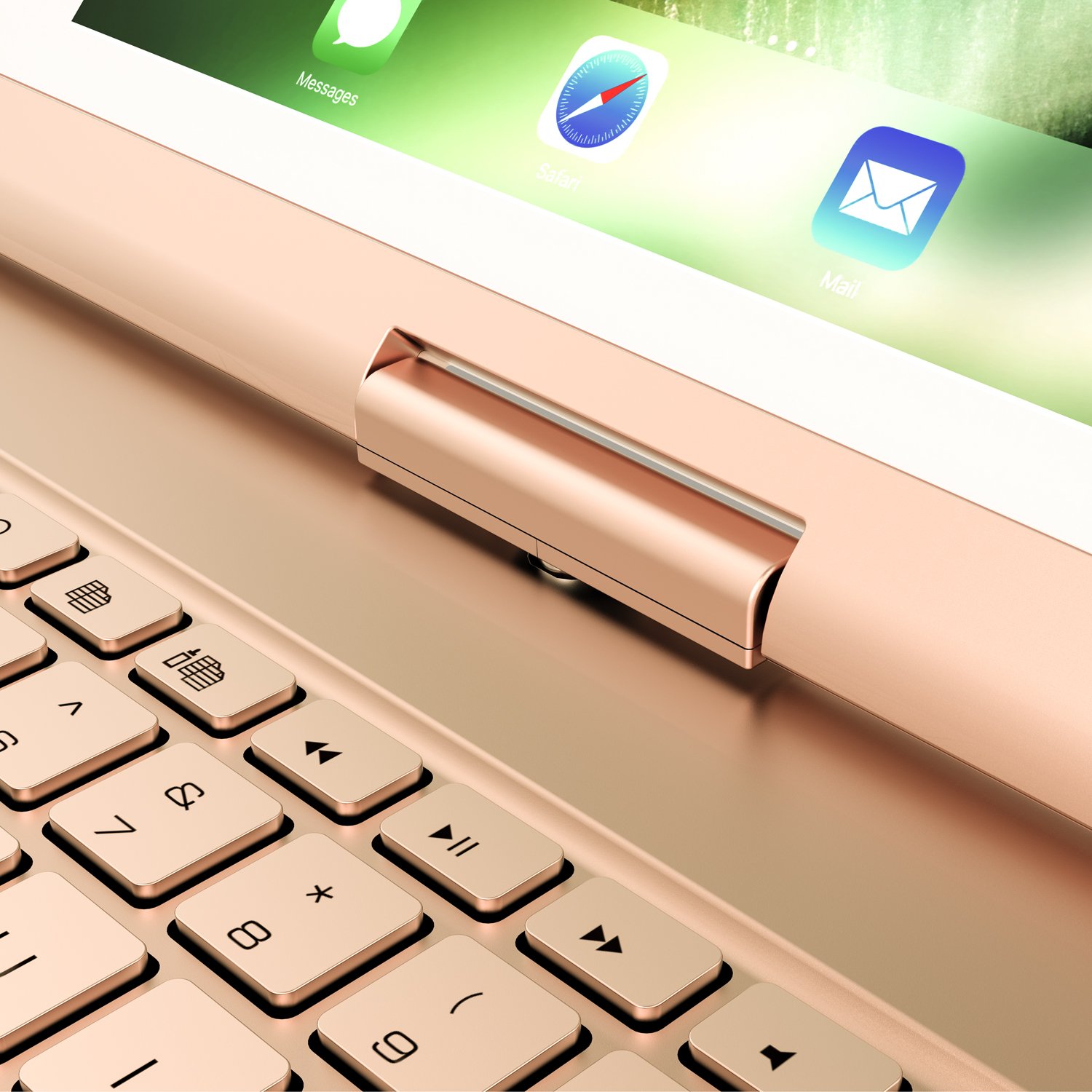 Amazon | PCATEC キーボードケース 360度回転機能 7色LEDバックライト