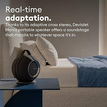 Amazon.com: Devialet - Mania Portable Smart Speaker- Black
