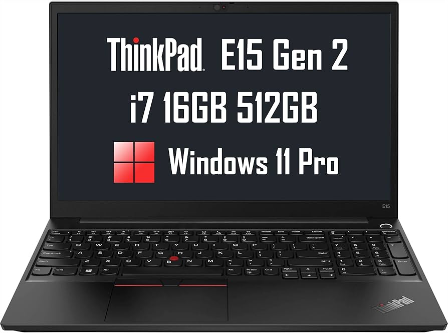 Amazon.com: Lenovo ThinkPad E15 Business Laptop (15.6
