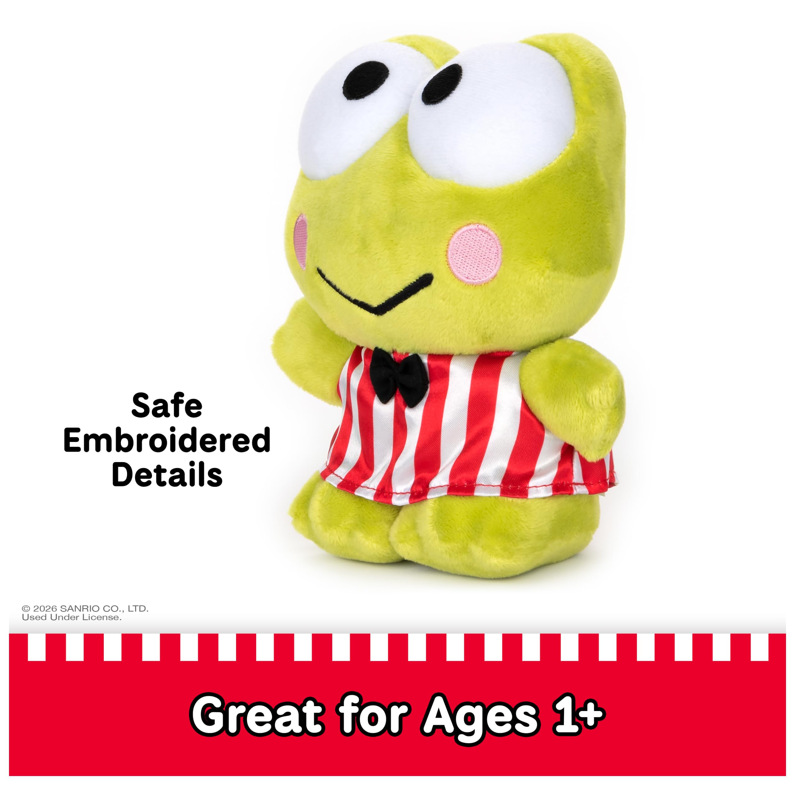 Amazon.co.jp: GUND Sanrio Hello Kitty Keroppi Plush Stuffed Animal