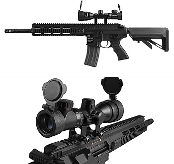 Amazon.co.jp: Scoking RG Illuminated ライフルスコープ2-6×32AOEG