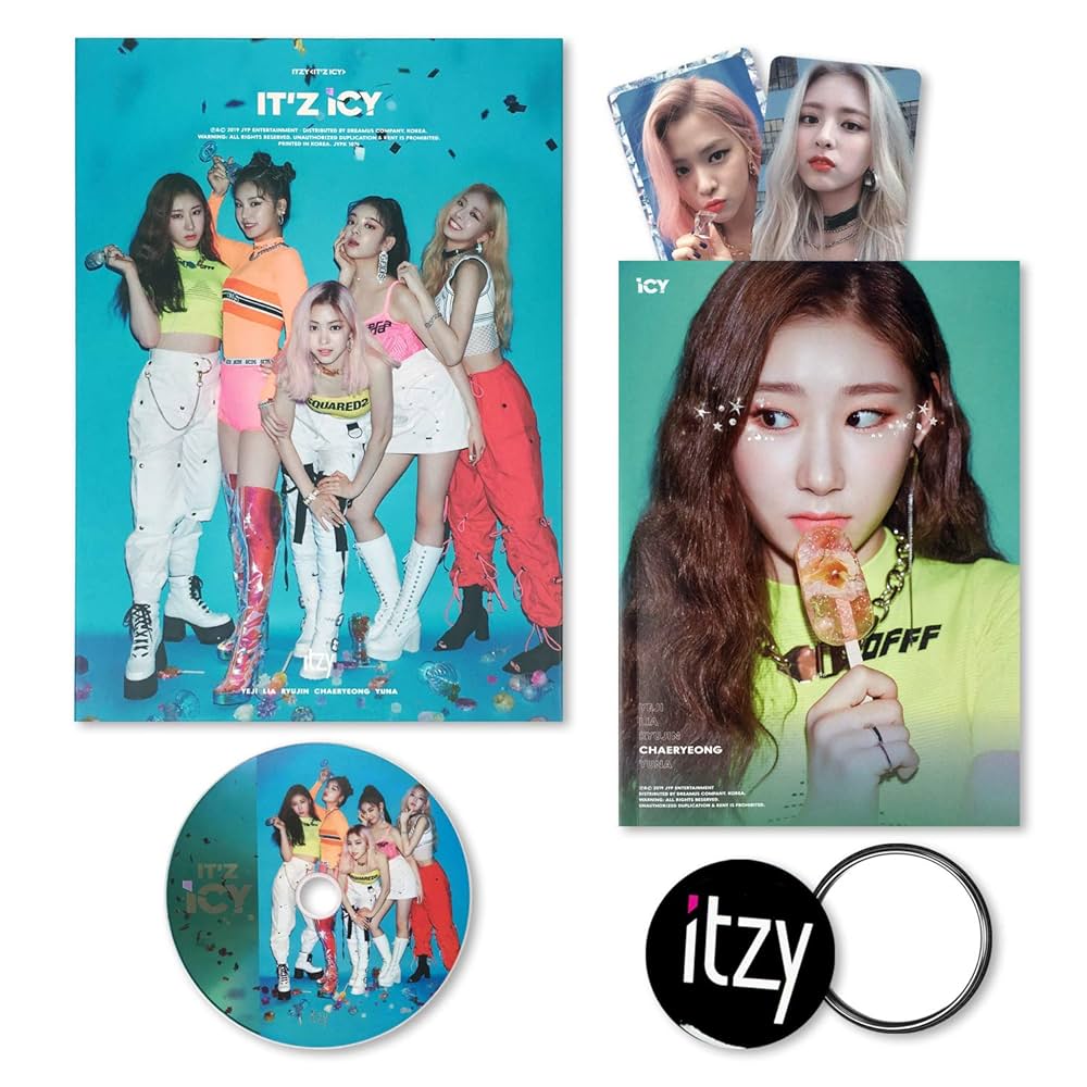 Amazon.co.jp: ITZY 1st Album - IT'Z ICY [ IT'Z ver. ] CD +