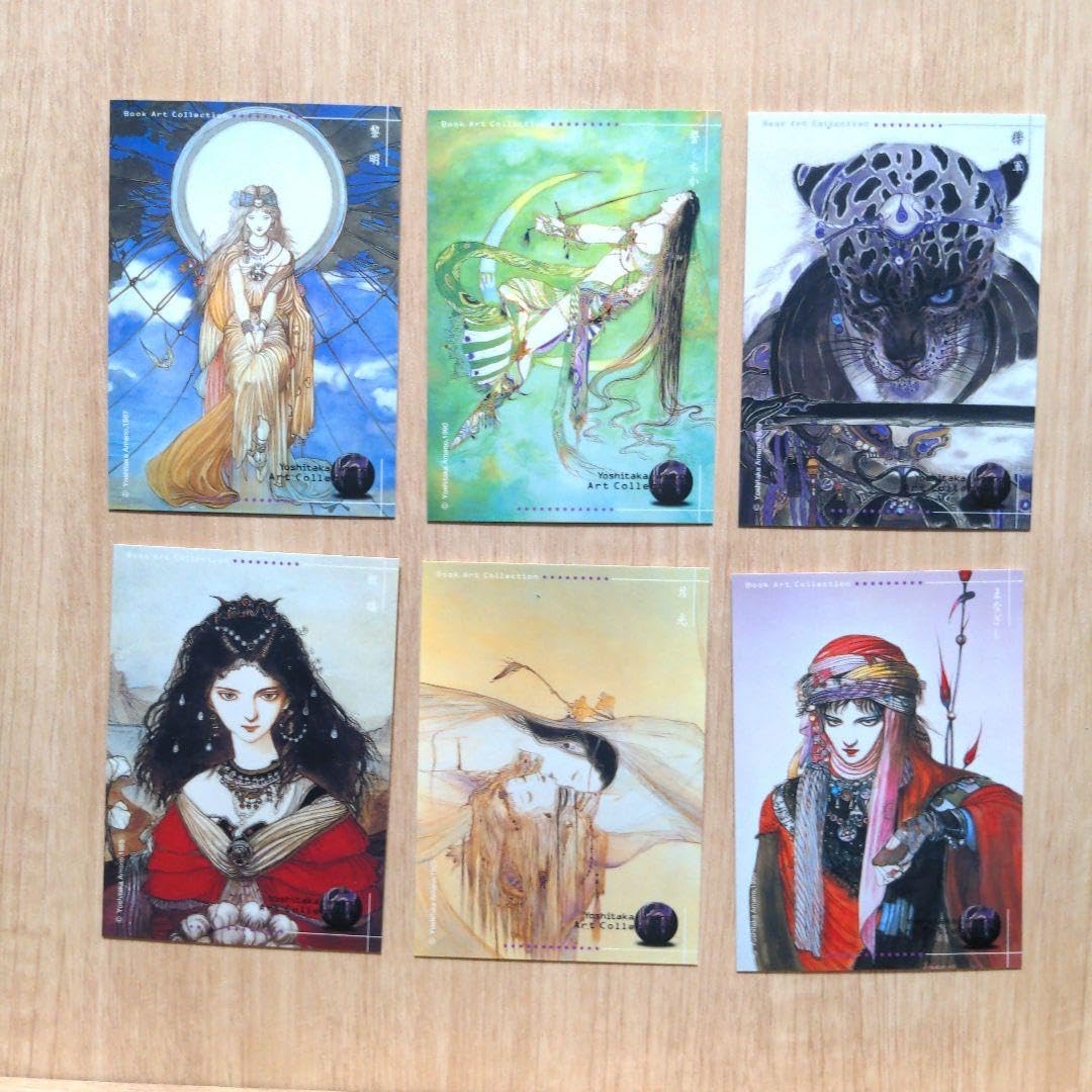 天野喜孝【まなざし】グイン・サーガ絵画（シバクローム、手彩）【作品