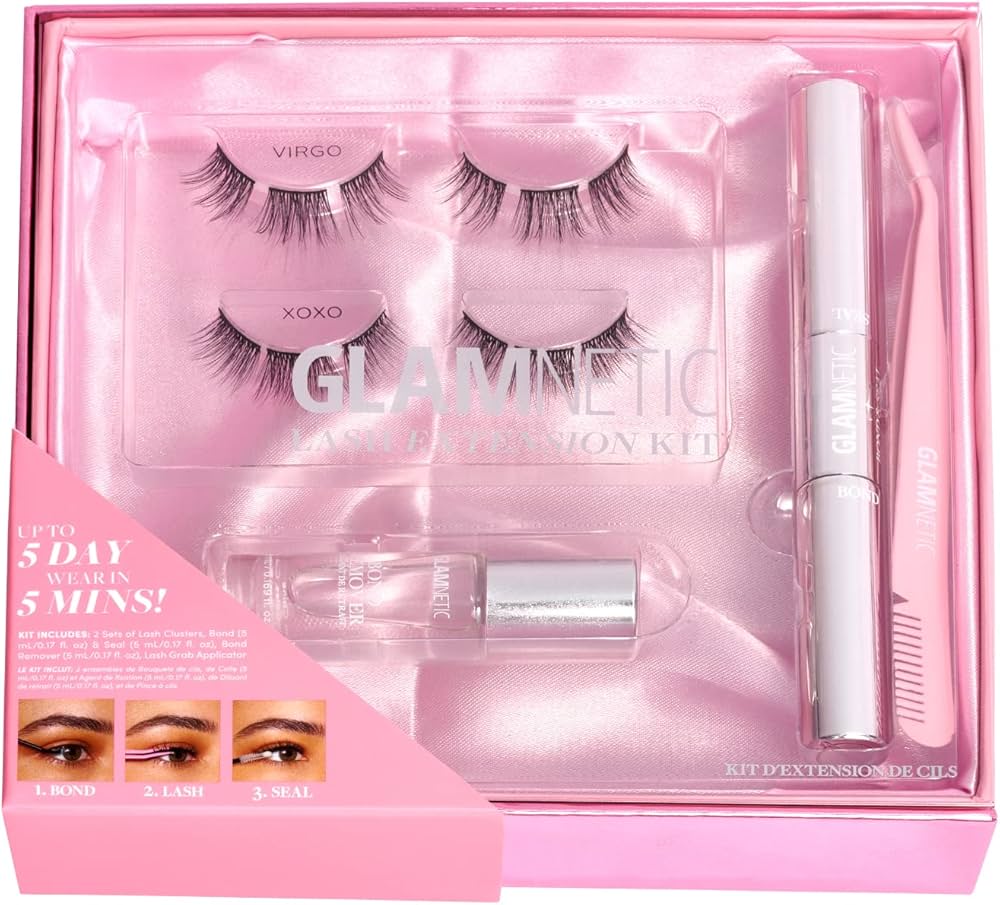 Amazon.com: Glamnetic Lash Extension Kit | Natural | Professional