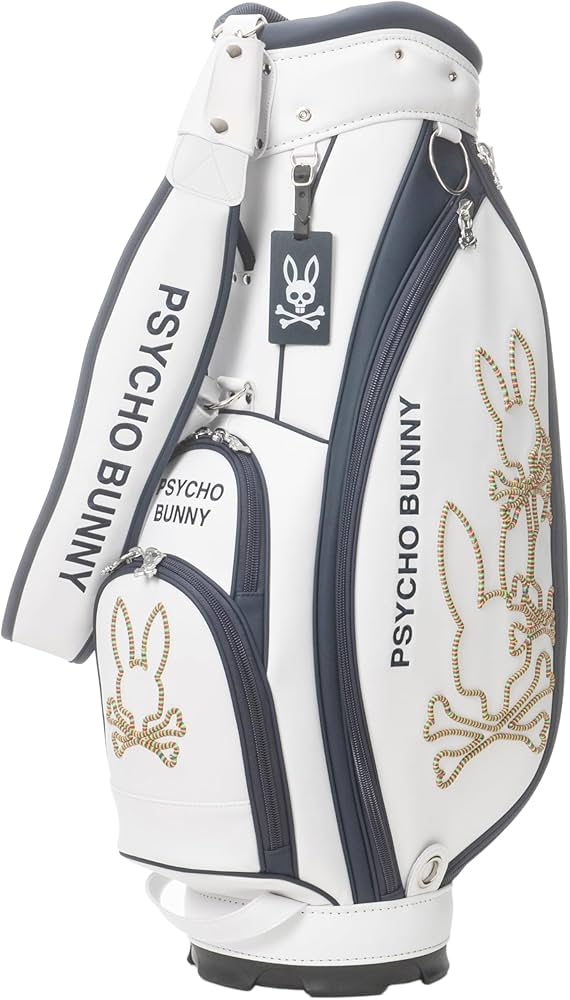 Amazon | サイコバニー（Psycho Bunny） ゴルフ カート キャディバッグ