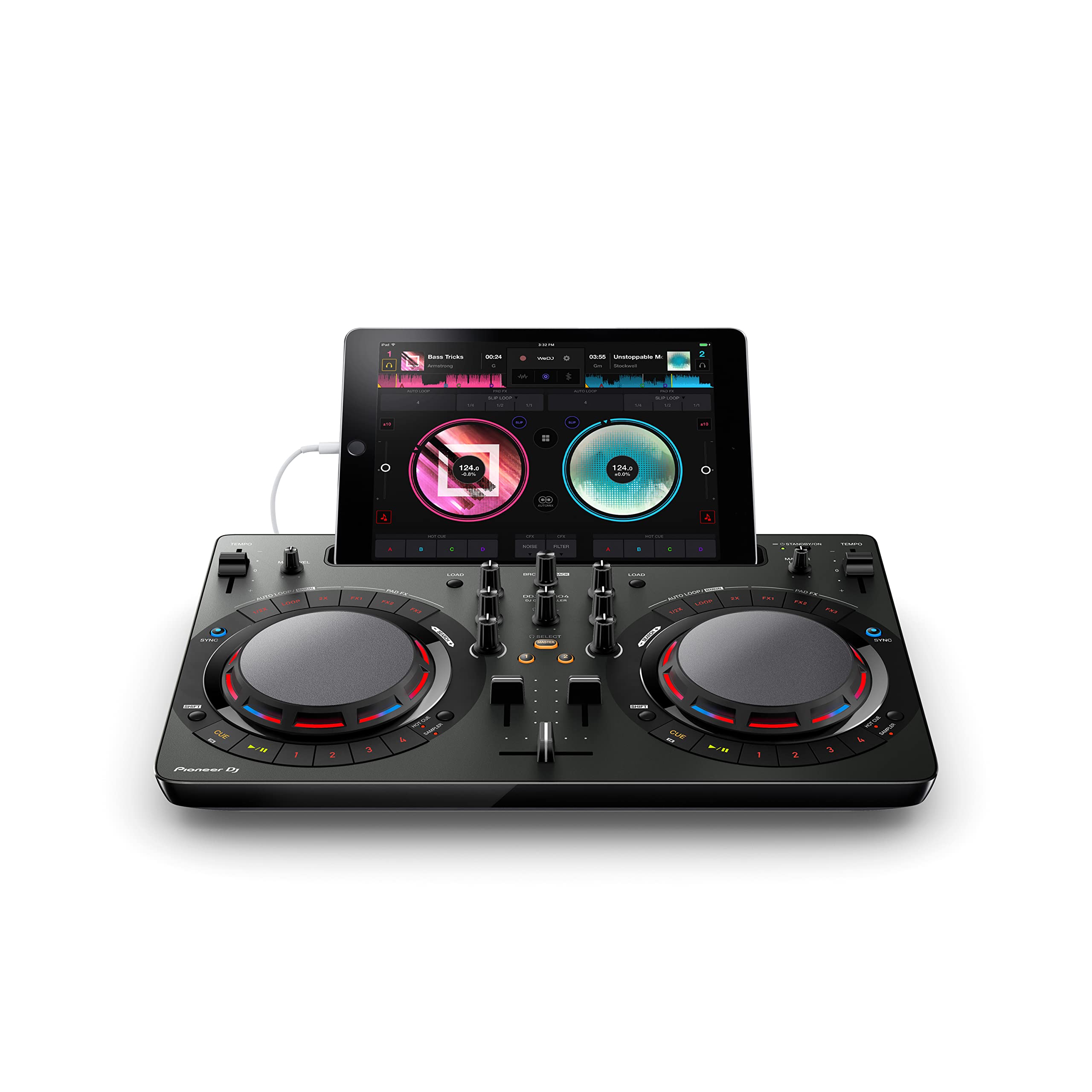 Amazon.com: Controlador de DJ Pioneer DJ DDJ-WeGO4-K DJ, color