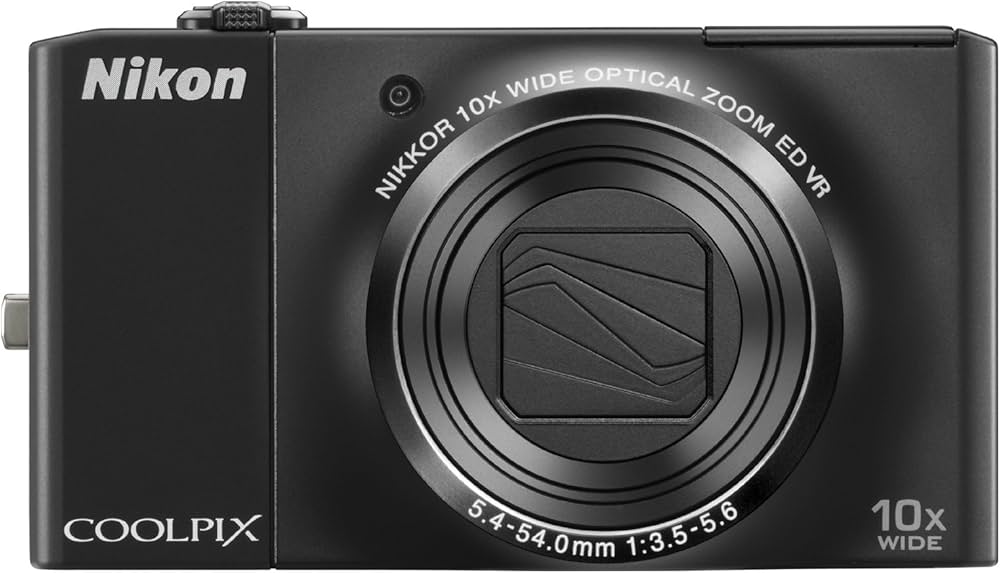Amazon.co.jp: Nikon COOLPIX Digital Camera S8000 Noble Black