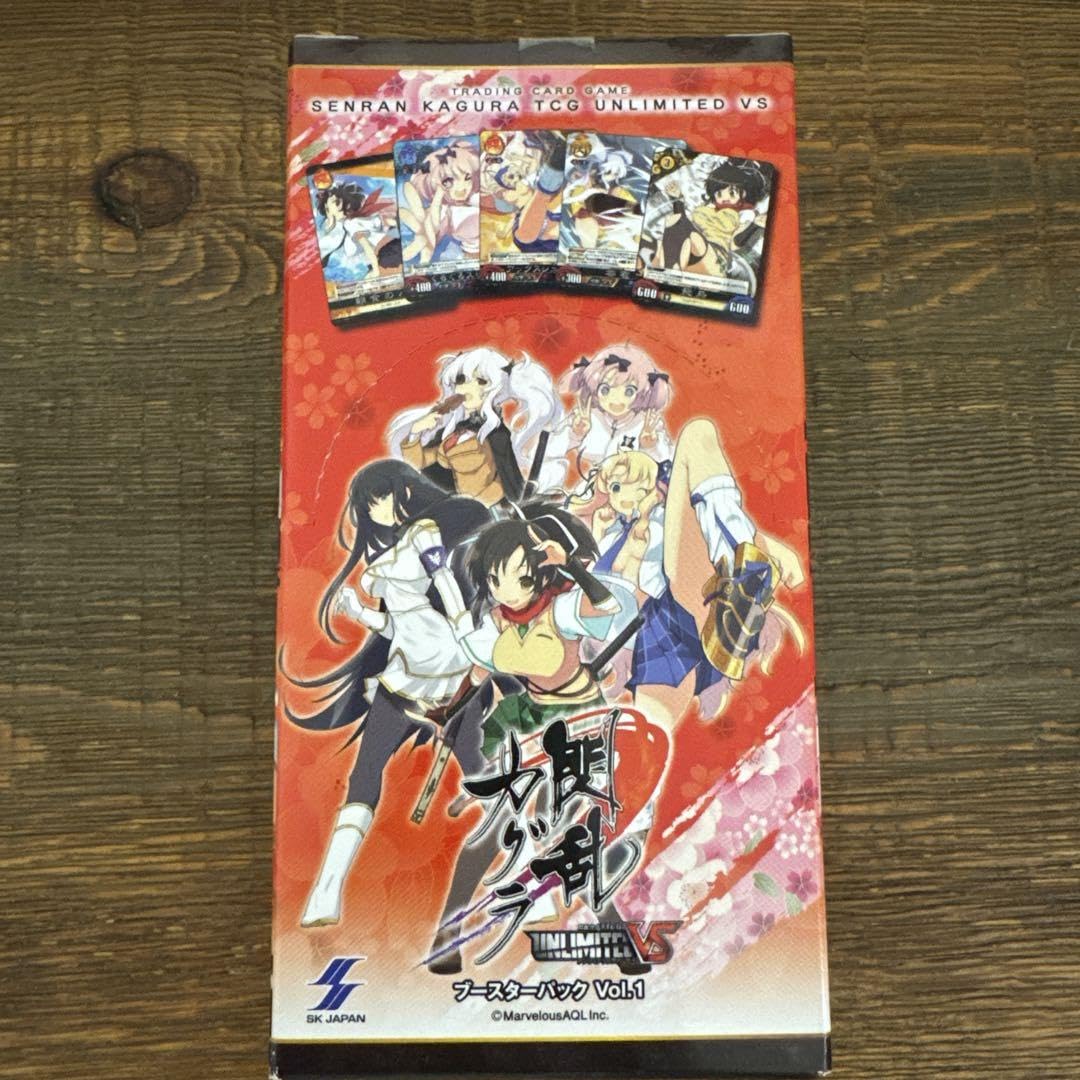 未開封BOX】閃乱カグラ UNLIMITED VS ブースター 4 封に難アリ Amazon.co.