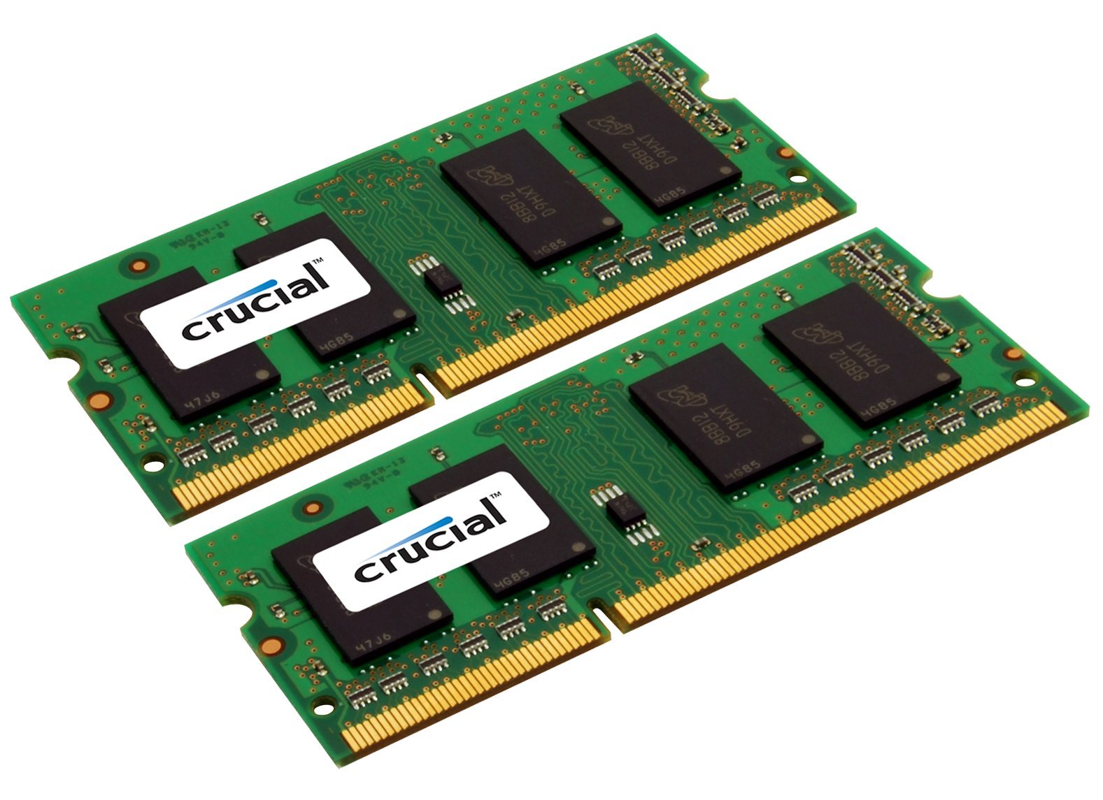 Crucial 8GB Kit (4GBx2) DDR3 1333 MT/s (PC3-10600) CL9 SODIMM 204